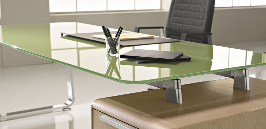 Пользовательский стол из нержавеющей стали, офисный стол