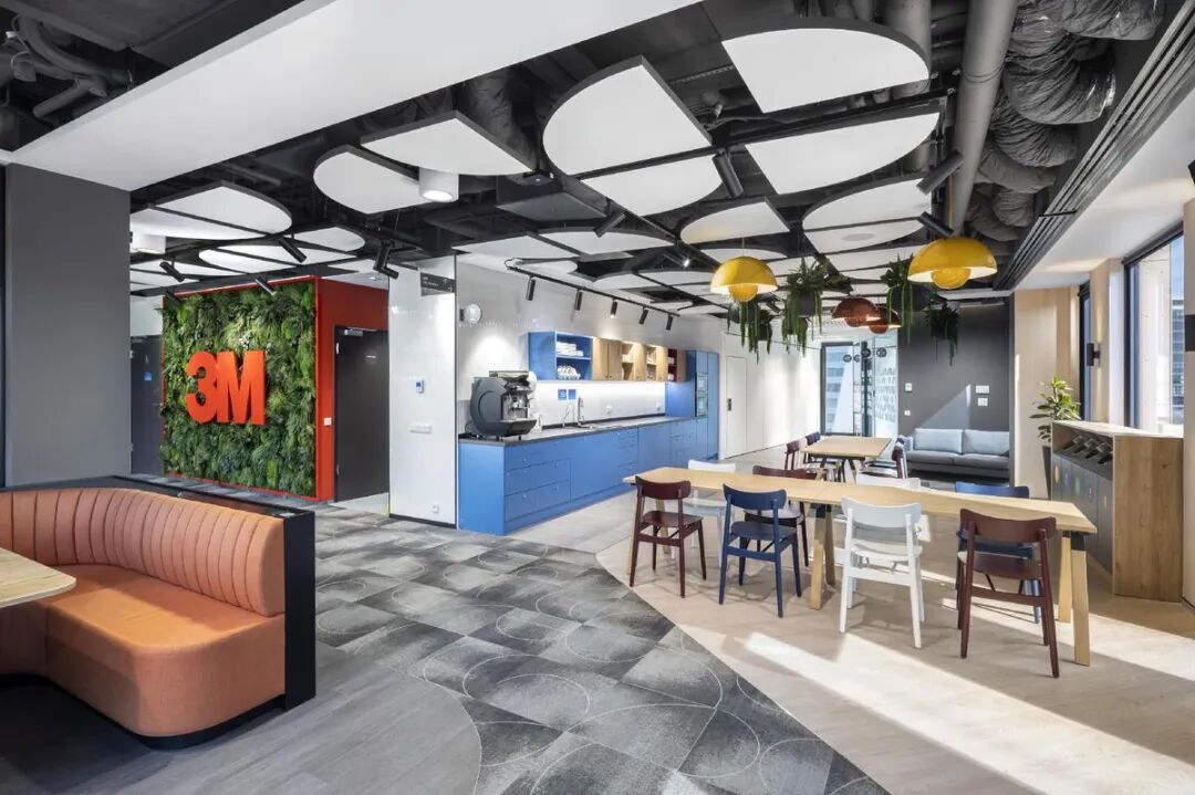 3M全球服务中心办公环境设计：定制家具与创新活力的完美融合