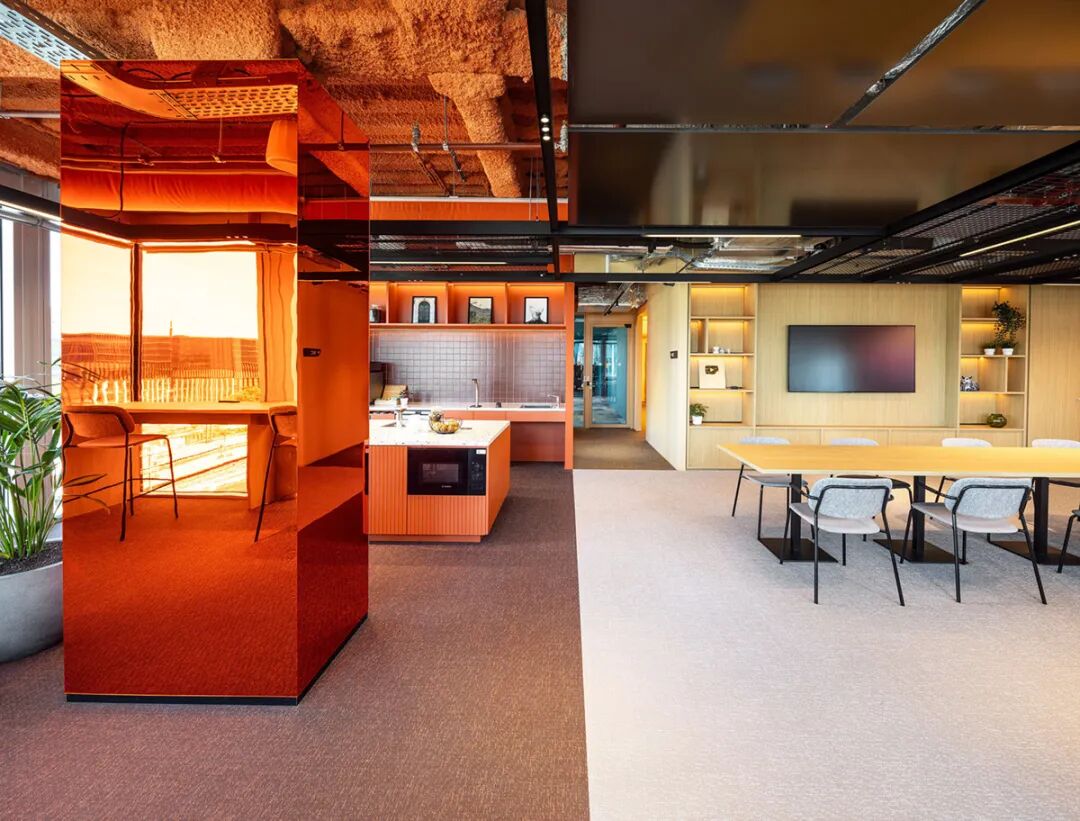 Google Amsterdam Office: Creating Agile and Diverse Office Environment with Customized Furniture
