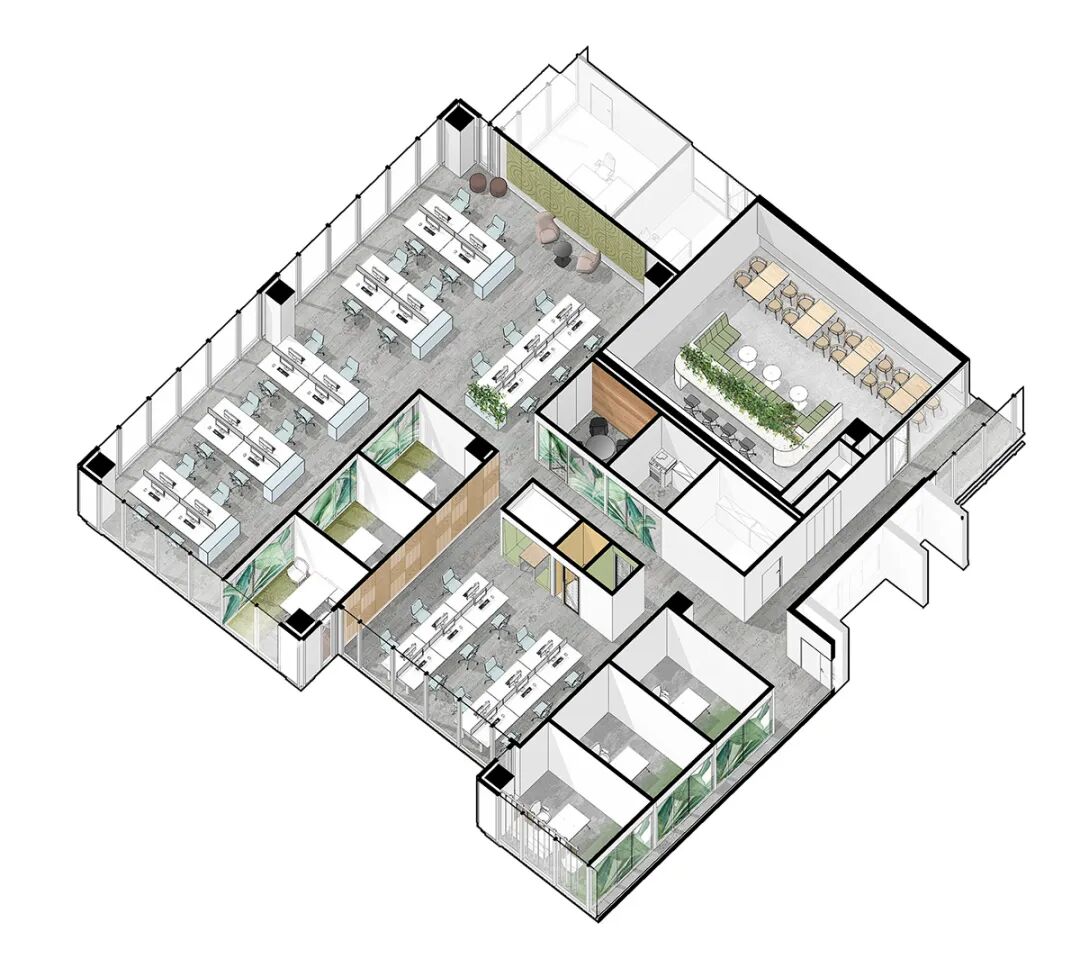 迪拜科技制造公司办公室家具设计：功能性与艺术性的完美结合