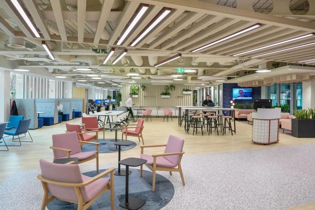 Sodexo London Office: Reshaping Commercial Spaces with Catering Furniture and Custom Design  Address