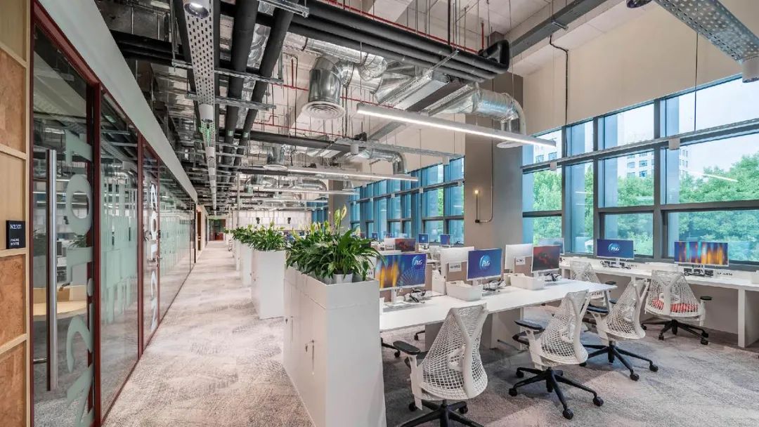 The perfect integration of office furniture and industrial style, Procter&Gamble Beijing Innovation