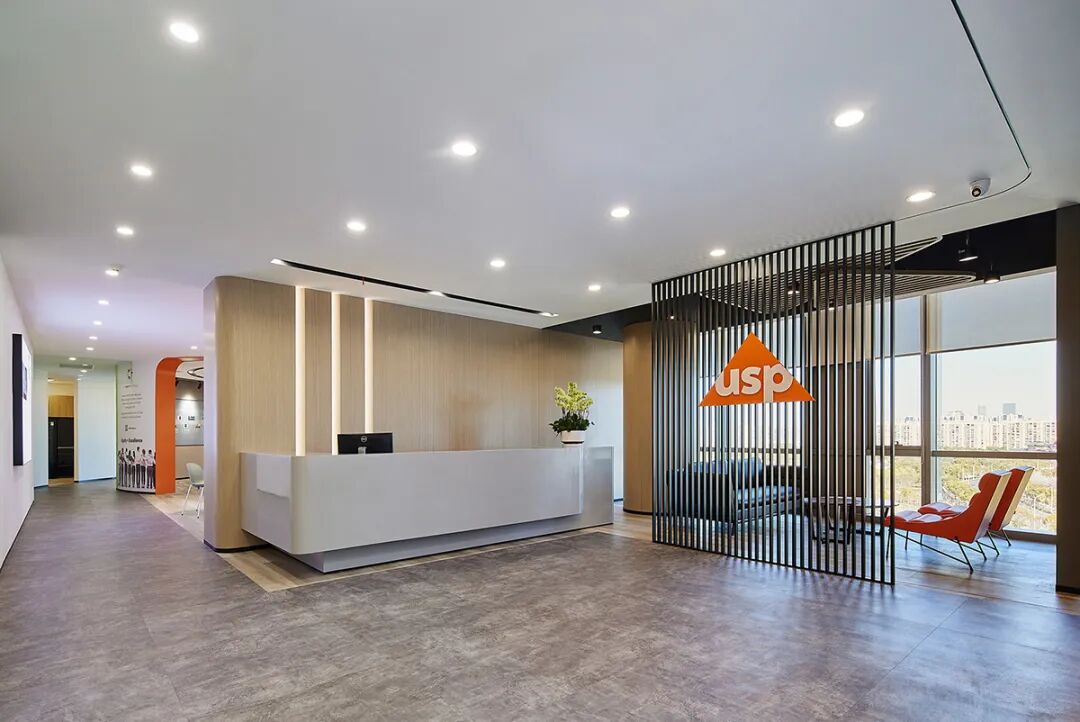 USP上海办公家具空间：医疗标准与活力美学的空间实践