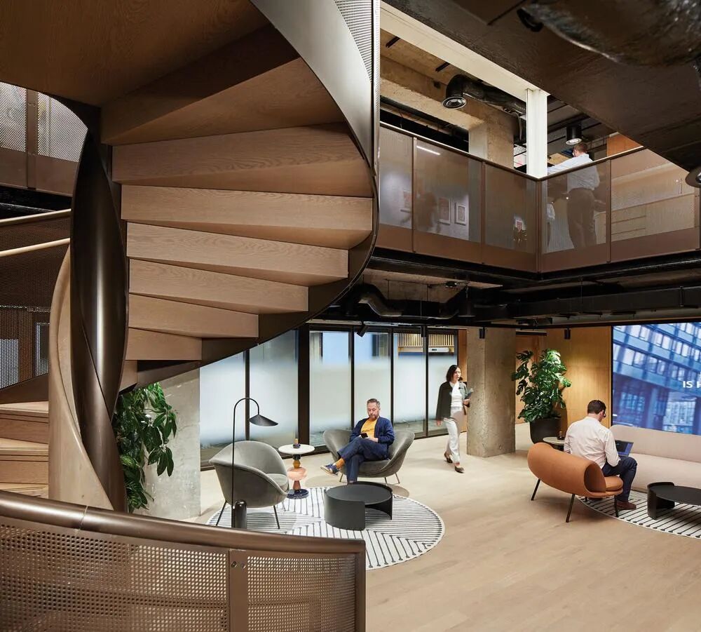Julius Baer伦敦总部办公环境设计：金融行业空间规划的典范
